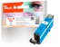 313925 - Peach Ink Cartridge cyan, compatible with Canon CLI-521C, 2934B001