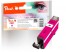 313926 - Peach Ink Cartridge magenta, compatible with Canon CLI-521M, 2935B001